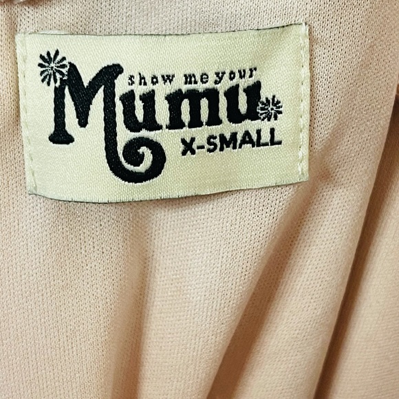 Show Me Your Mumu Blush Pink Maxi Dress XS - Picture 5 of 8